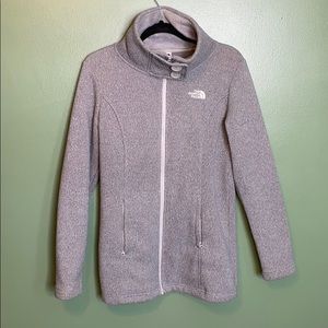 Fleece Lined North Face Coat